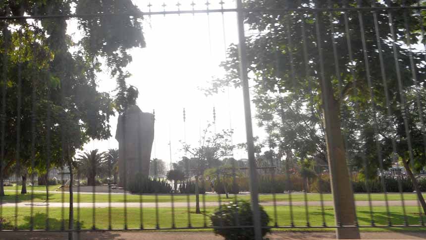 Passing the Southern Maspalomas Park