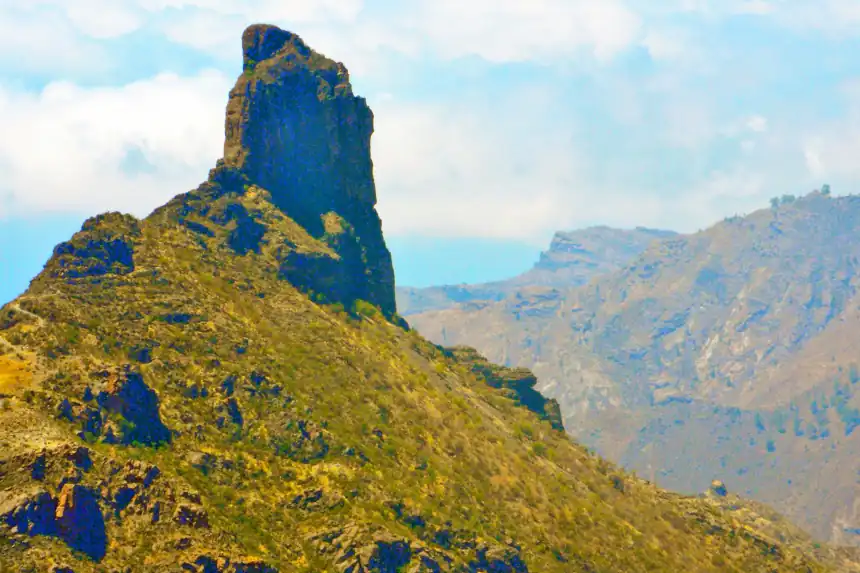 Roque Bentayga is another spectacular rock