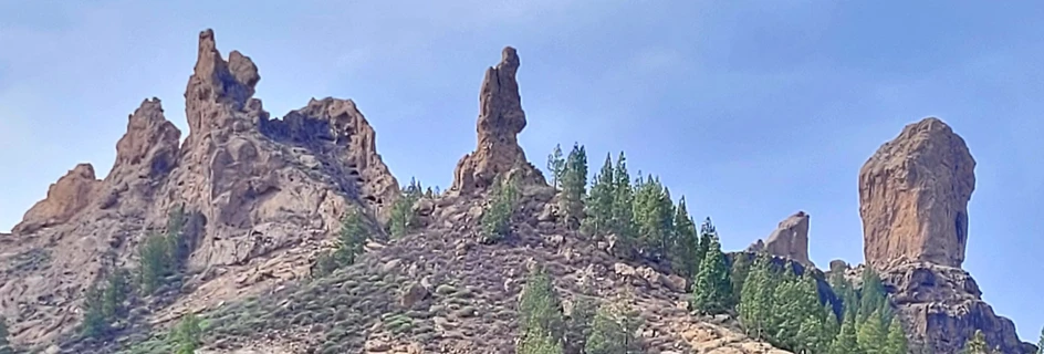 Unnamed rocks, El Fraile, La Rana, Roque Nublo