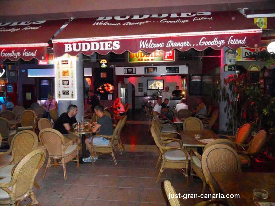 Playa Del Ingles Bar Map Bar And Nightlife Information
