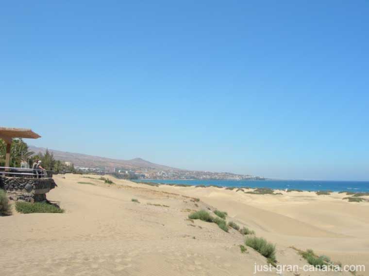 View point near Bungalows Sahara Beach