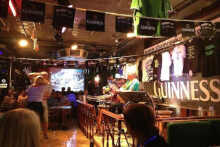 The Shamrock Bar Live Music Stage