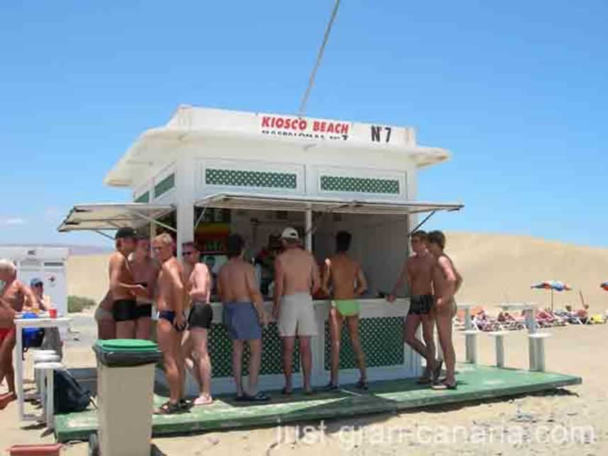 Gay beach bar kiosk 7