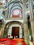 San Juan Bautista Church -Entrance Interior. Arucas