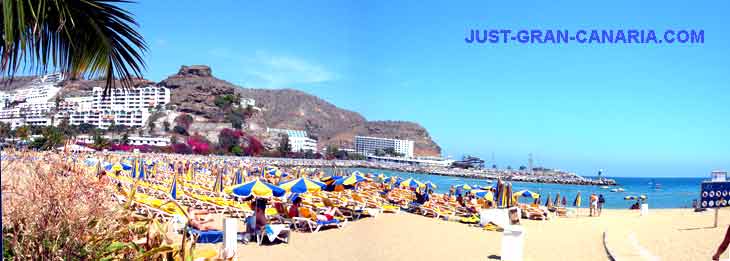 Panorama of Puerto Rico Beach